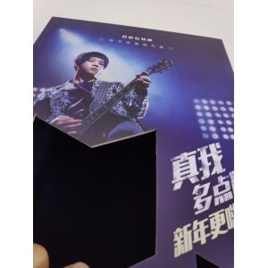 Custom high quality handmade wine packaging box with flock insert