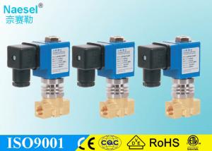 Quality High Temp Remote Control Solenoid Valve , PEEK Seal Dual Coil Solenoid Valve for sale
