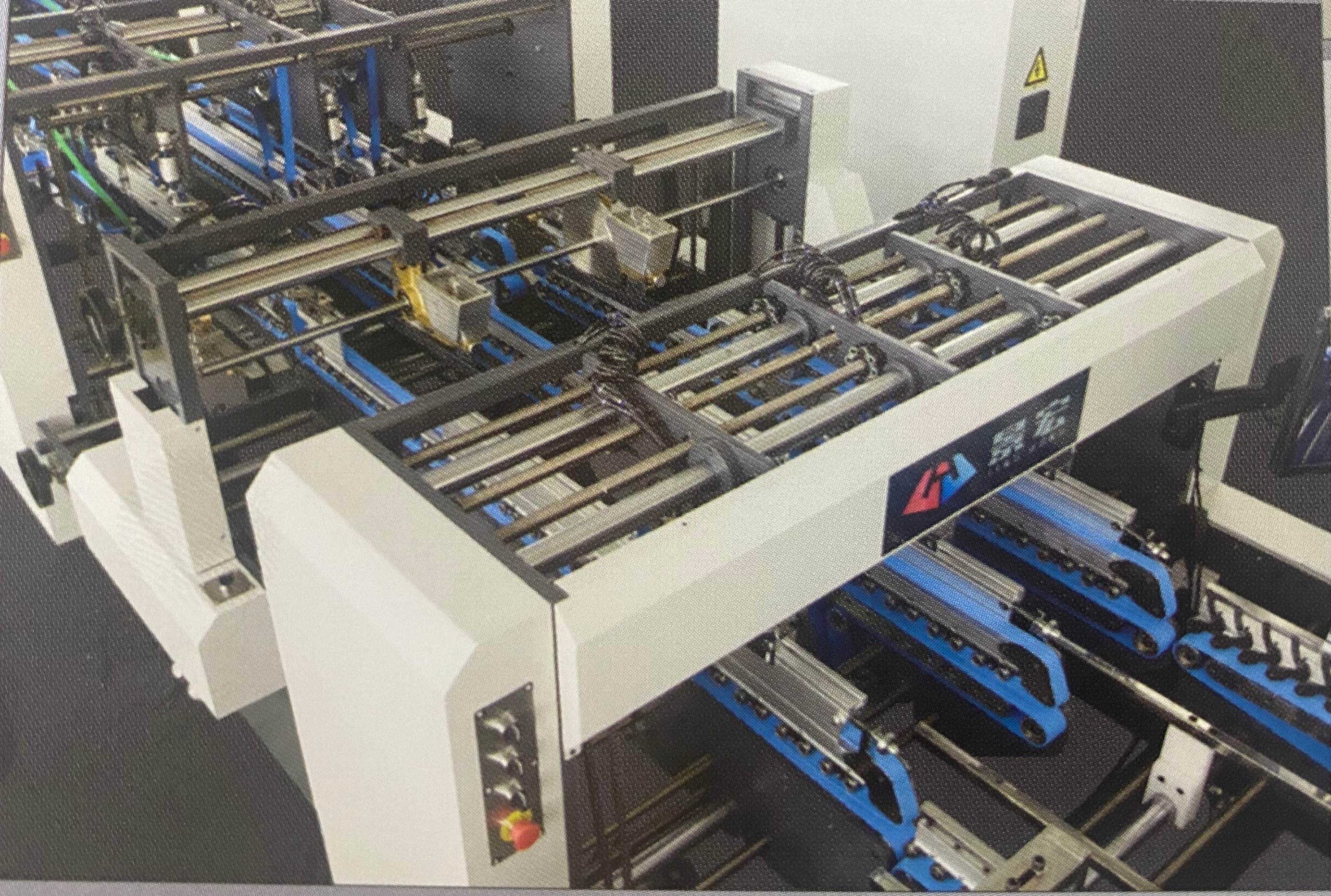 23KW High Speed Automatic Folder Gluer 240m/Min Medium Sized