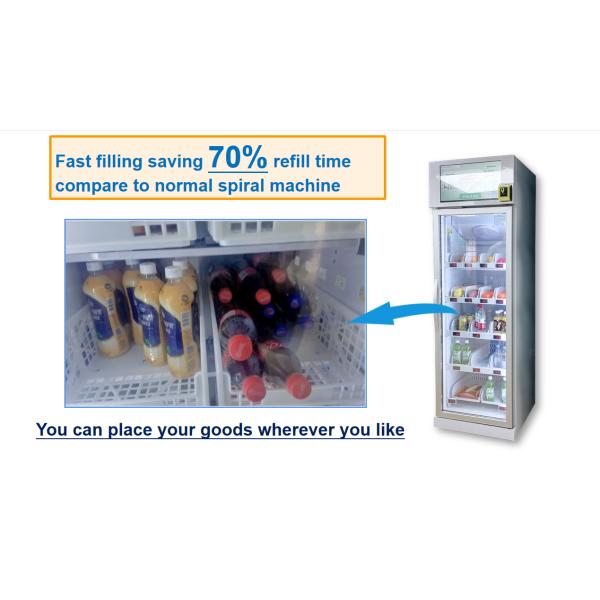 WIFI Smart Fridge Milk Vending Machine Creadit Card Payment System