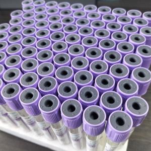 China Lavender K2 EDTA Tube Draw Volume 1ml-10ml For Blood Collection on sale