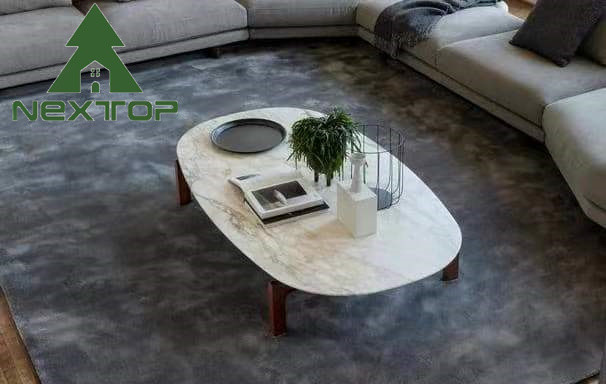 Custom Interior Luxury Sofa Furniture Elegant Curved Floor Seating Sofa