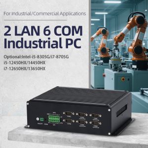 Intel I7 13650HX Processor with Dual Network Six COM Four HDMI Industrial PC