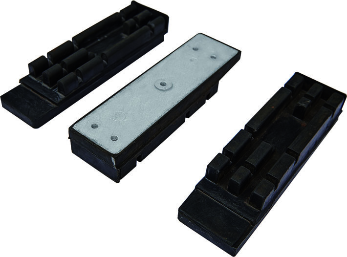 GBM-JB Glass Machinery Parts Beveling Clamping Plates Front And Rear