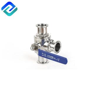 Quality Sanitary Quick Installed Manual Pneumatic Casting Ball Valve for sale