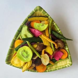 Quality Customisable Dried Fruits Vegetables Organic Healthy Crispy Vegetables Chips for sale
