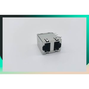 Through Hole Mounting 8P8C 2X1 RJ45 Network Connector
