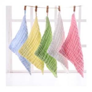 MW-001 Baby Muslin Washcloths 100% Natural Cotton Baby Wipes Super Soft Face Towel for Sensitive