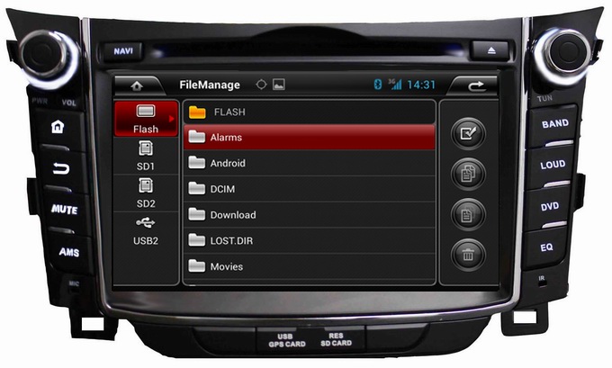 Ouchuangbo Android 4.2 DVD GPS Navi For Hyundai I30 2011-2013 Bluetooth iPod AUX 3D PIP UI TV Radio Player OCB-7028C