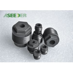 Cemented Tungsten Carbide Drill Bit Nozzle External Hexagon Alloy Nozzle