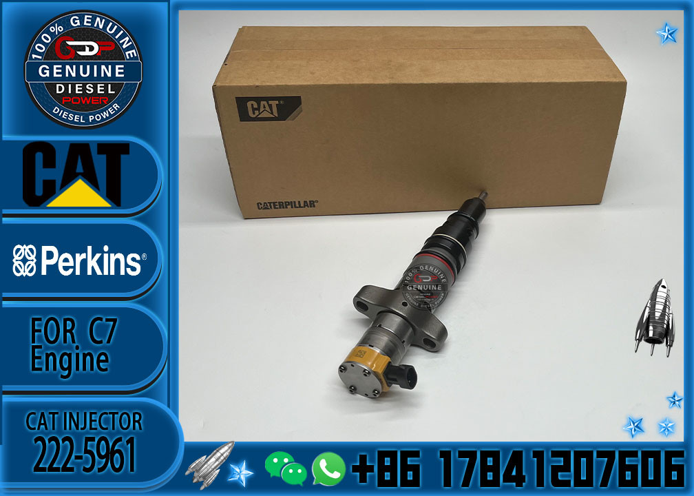 Wholesale Cat Injectors For Caterpillar Diesel Spare Part Injector 222-5961 2225961 For Caterpillar Engine C7 Diesel Spa
