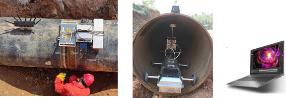 X-ray Digital Imaging Crawling Inspection System