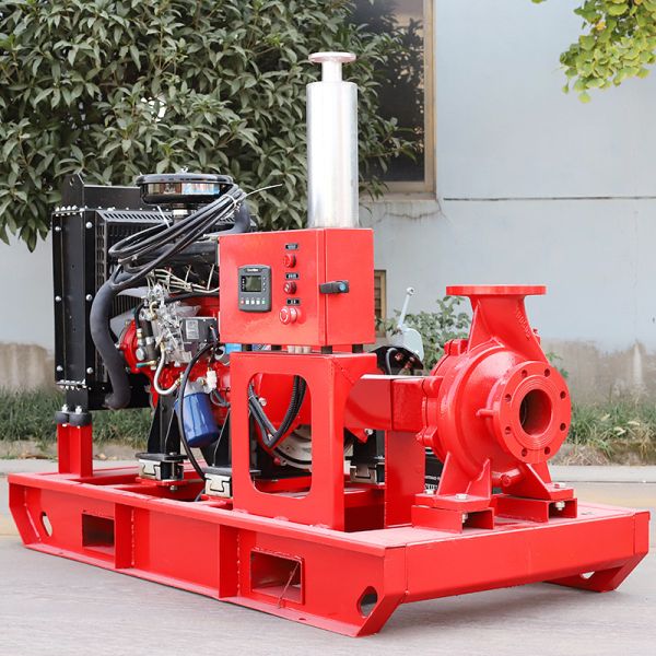 Heavy Duty Diesel Engine Fire Pump Set Fire Suppression