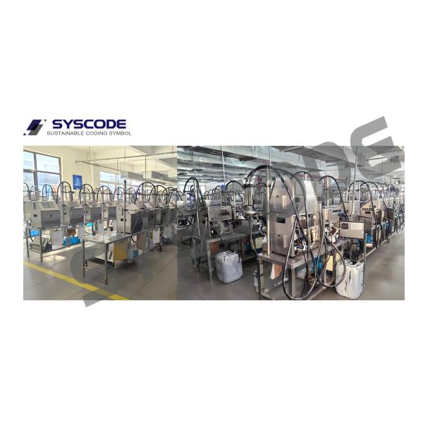Bottled Product Traceability Industrial Continuous Inkjet Printers QR Codes Batch Numbers