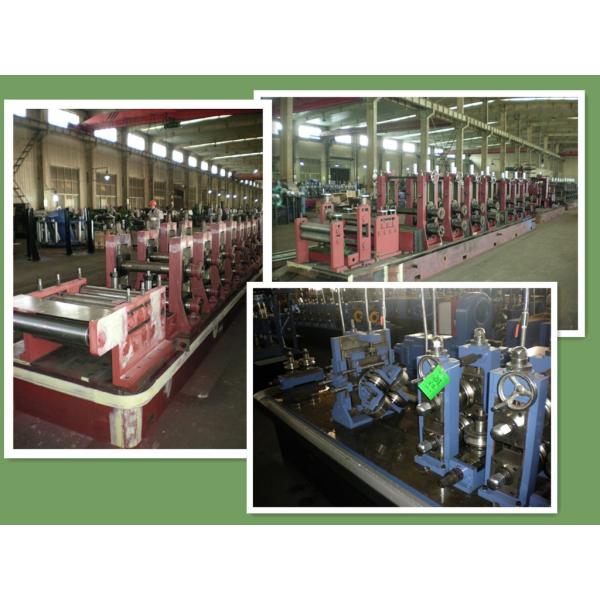 Construction SS Pipe Making Machine , Auto Tube Mill Machine