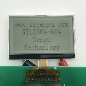 2.72 Inch 128x64 LCD COG Display Graphic FSTN Screen Positive White Backlight