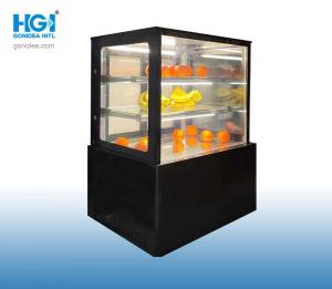 Quality 260L 900mm Commercial Cake Display Showcase Fridge R134a Low Noise for sale