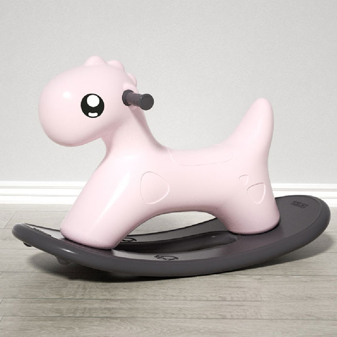 Gender-Neutral Baby Child Rocking Horse Roller Coaster Ride-on Toy Great Birthday Gift