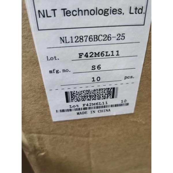 NEC 15.3 Inch Industrial LCD Panel NL12876BC26-25 WXGA 1280x768pixels 470CD/M2 TFT-LCD Display