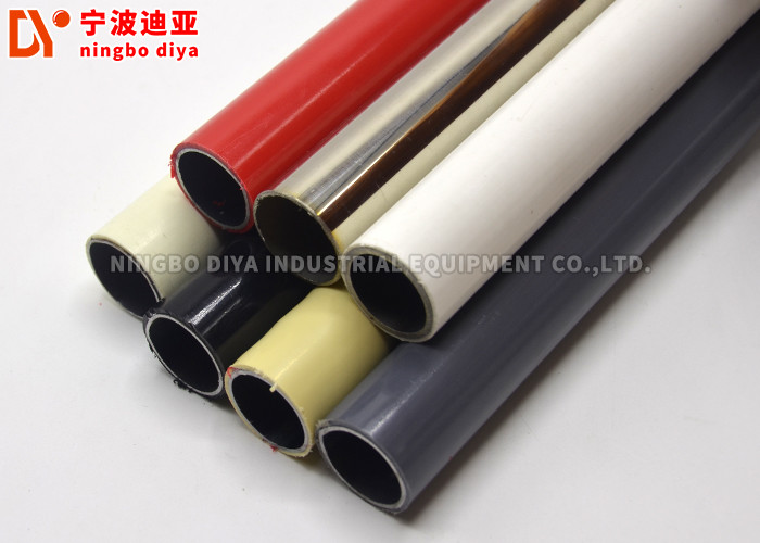 ISO9001 Colorful Lean Tube Q195 Cold Rolled Steel Strip With PE Coating