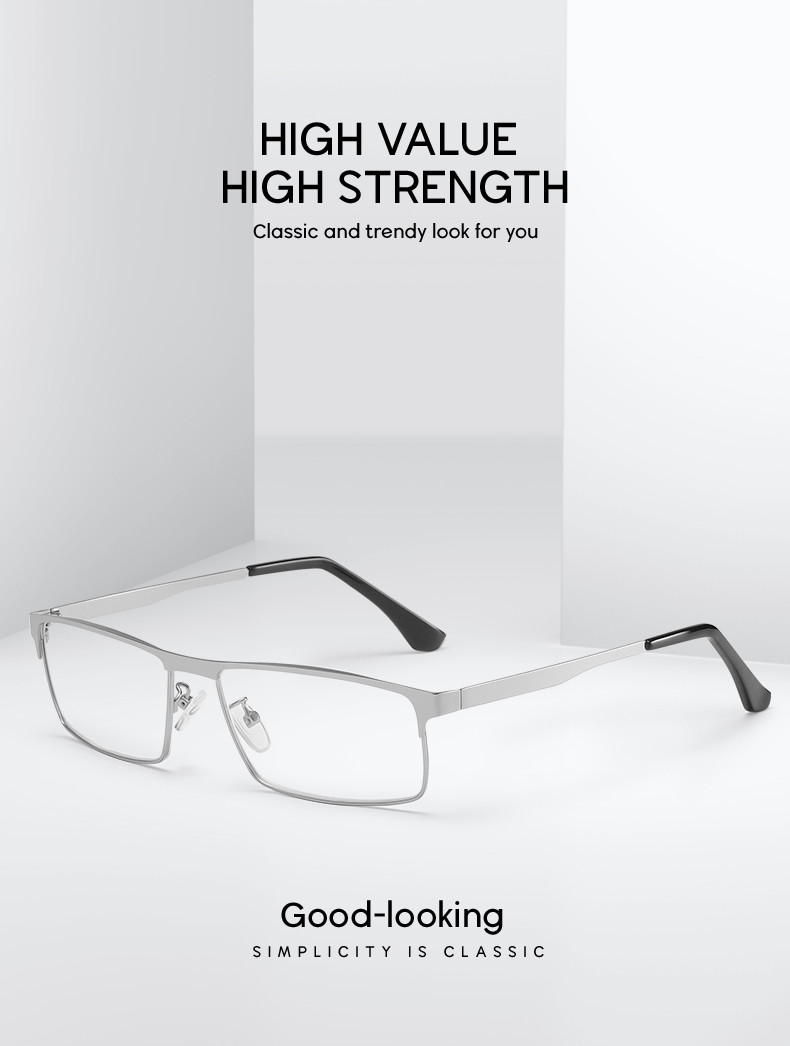 Trendy 145MM Anti Blue Radiation Glasses Optical Frames Unisex Computer Glare