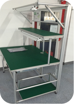 Lean pipe workbench/Assembly line