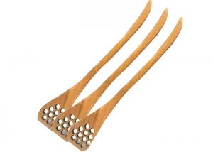 Quality Hollow Out Honey Wooden Spoon Stirring Sticks Or Splash Bar High Quality for sale