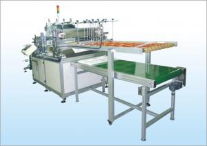 China 7.5KW PLC Ultrasonic Nonwoven Filter Bag Dust Bag Slicing Machine XL-60 on sale