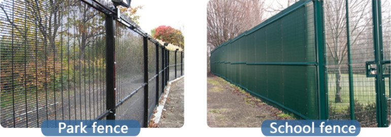 Hot Dip Galvanized 358 Security Fencing For Private Field 1.8*2.5m