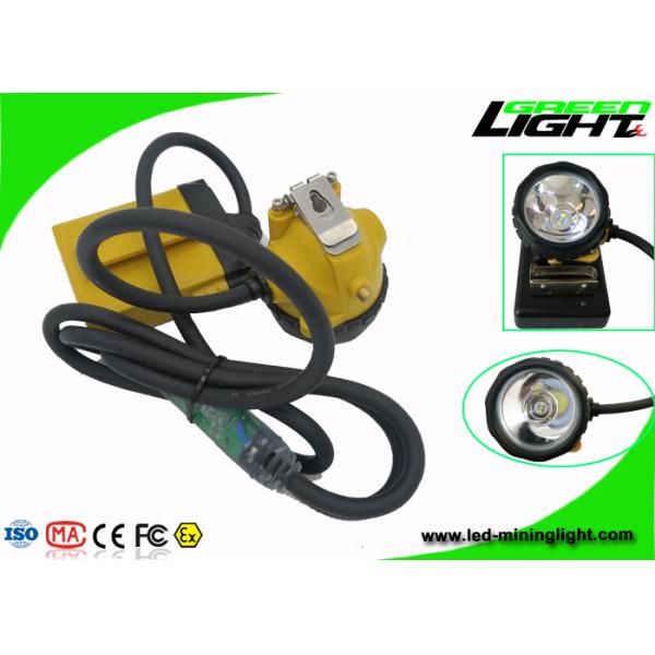 Underground Coal LED Mining Light 25000lux Brightness 10.4Ah SAMSUNG Battery