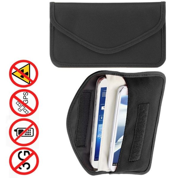Waterproof Faraday Bag for Xiaomi Compatible Blocking Mobile Signals and GPS RFID