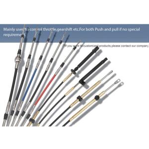 China Marine Engine Push Pull Control Cable Boat Steering Outboard Engine Cable on sale