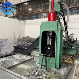 Quality φ80mm Roller Hydraulic Briquetting Press Machine For Aluminum Alloy Profile for sale