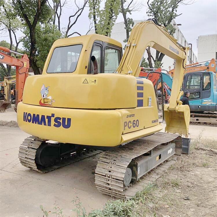 40 KW Original Hydraulic Pump Made in Japan 6 Ton Used PC60-7 Mini Excavator Komatsu Second