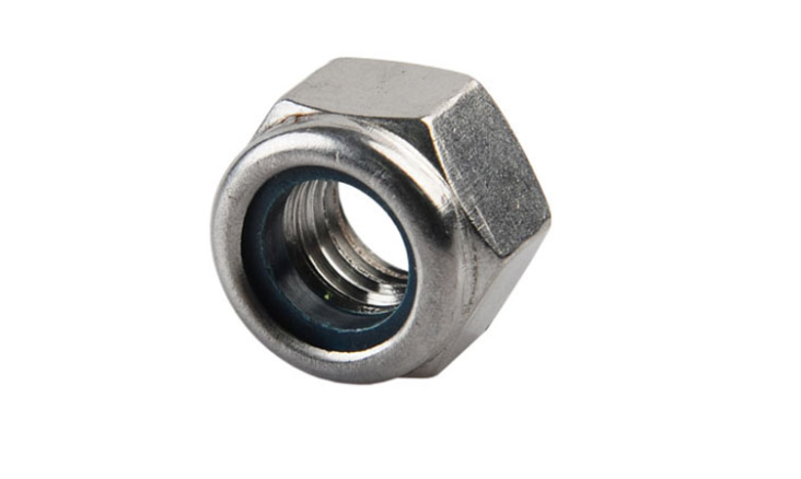 DIN985 Stainless Steel Security Round Lock Ring Nut / Nylon Insert Lock Nut