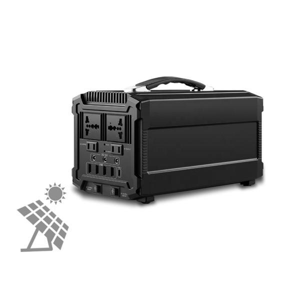 100V-240V Portable Lithium Battery Pack Portable Charging Station Solar Panel Storage Box