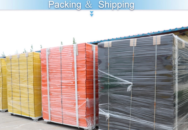 Low Carbon Steel Wire Canada Style Temporary Fencing Heat Treated 55 X 100 MM