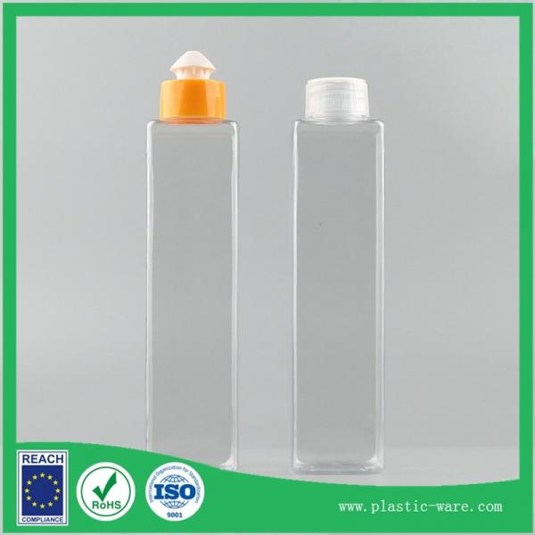 Buy 280 ml pe plastic bottles clear plastic makeup containers white plastic bottle at wholesale prices