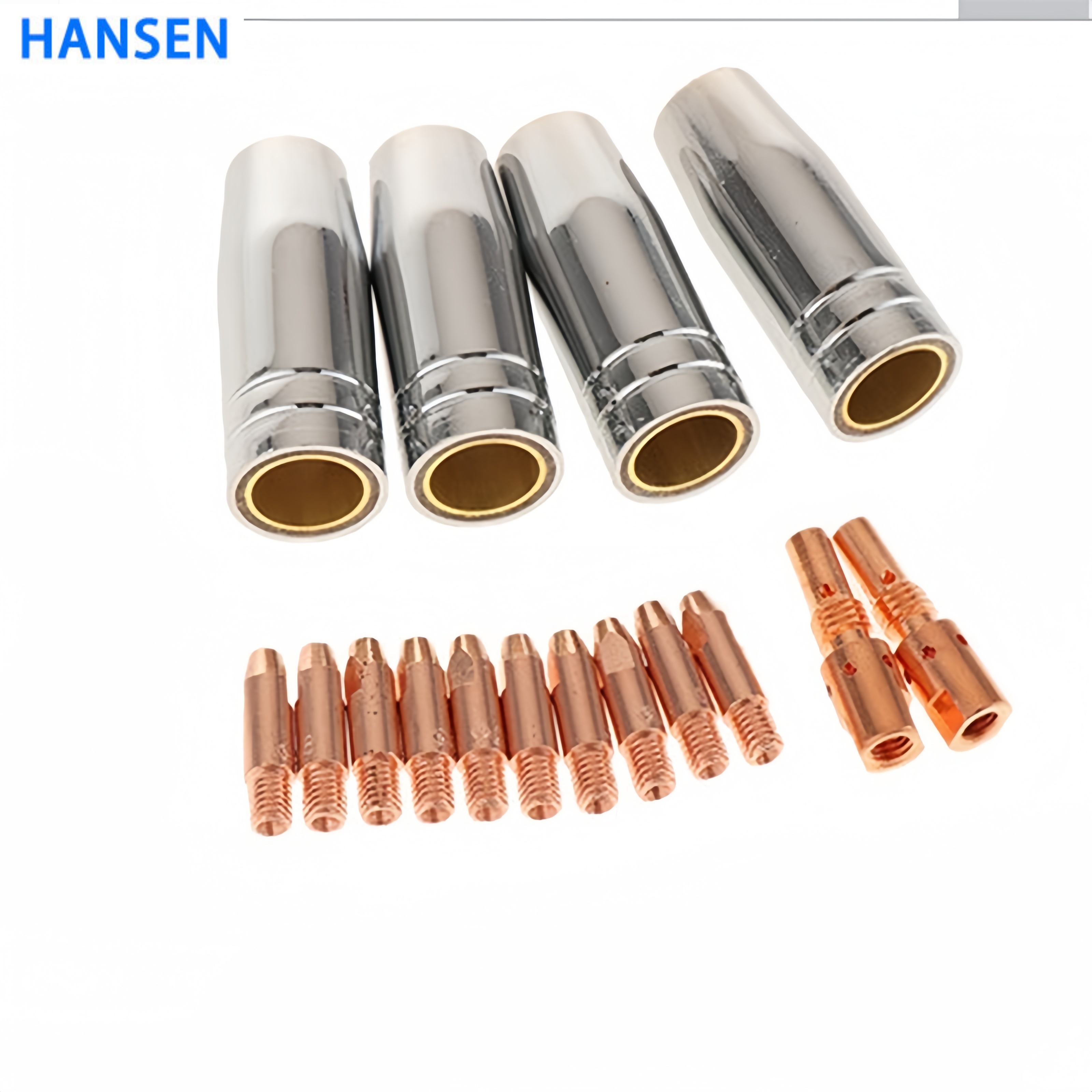 25AK Gas Diffuser for MIG Welding Torch , Binzel Style MB25AK Brass Diffuser , MIG Torch Spare Parts , CO2 Welding Gun Connector , 25AK Welding Torch