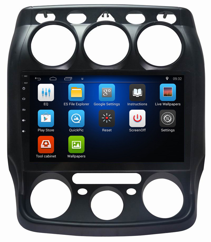 Ouchuangbo autoaudio gps navi touch screen android 8.1 for Wuling HongGuang support USB SWC AUX wifi 4*45 Watts
