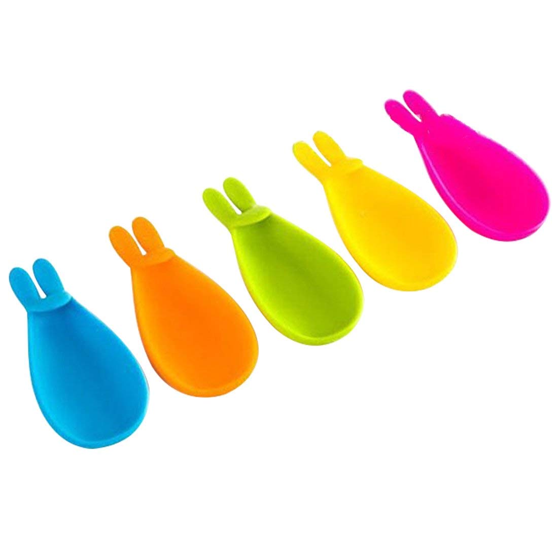 Holder Cute High Quality Silicone Cup Hanging Tool Gift Coffee Tea Spoon Holder Food Grade Silicone Rabbit Tea Bag