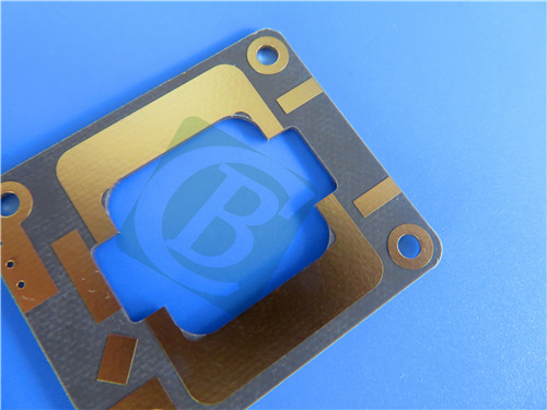 RT/duroid 6202 Double layer PCB : 5mil Core, ENIG Finish No soldermask and overlay,fabricate for Phased Array Antennas