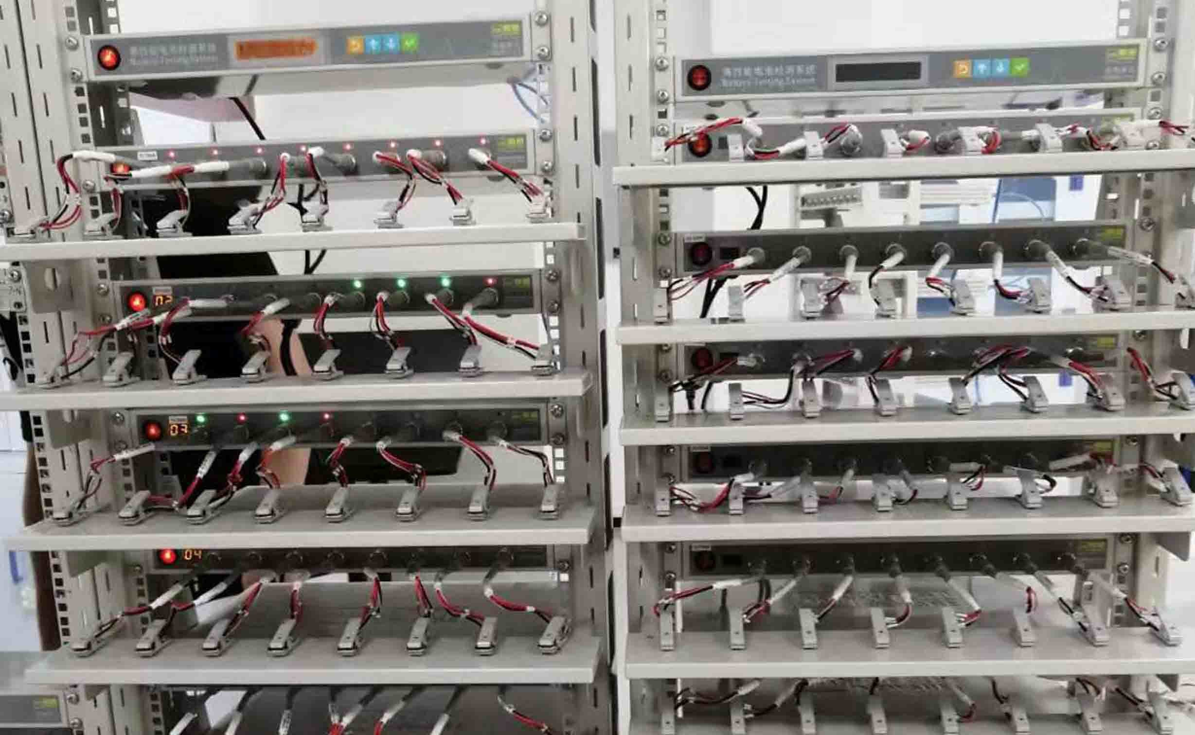 3 Electrodes High Rate Discharge Cell Tester , 5V20mA Lithium Battery Testing Equipment