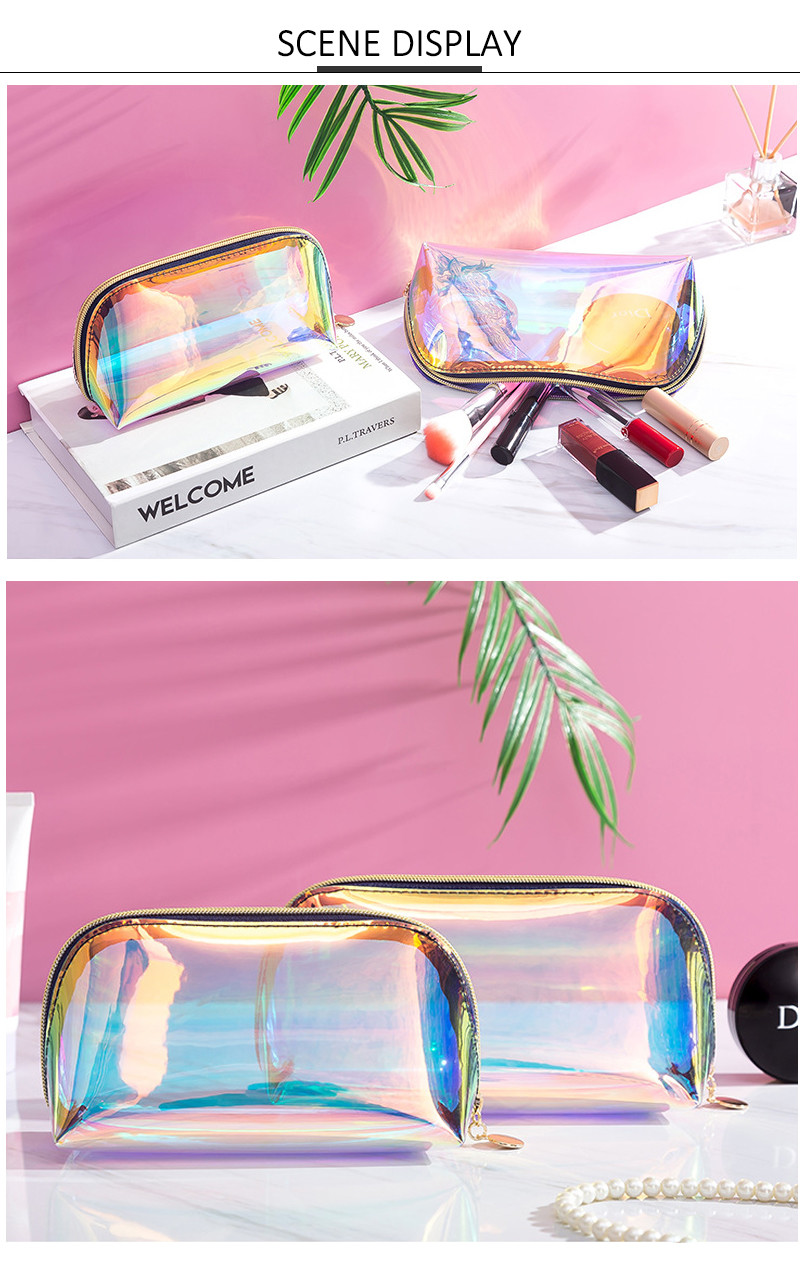TPU Holographic Cosmetic Bag