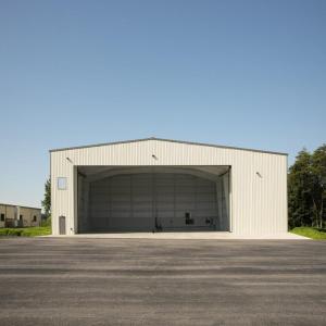 Modern Light Environment Friendly Steel Structure Aircraft Hangar