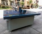 Ready Stock PVC Sheet Epoxy Resin Cutting Machine Weight 400 KG Blue Frame