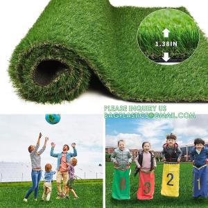 Quality Garden Landscape Decor Plastic Carpet Mat Lawn Artificial Turf Synthetic Grass, Gym Patio Balcony Playground Backyard for sale