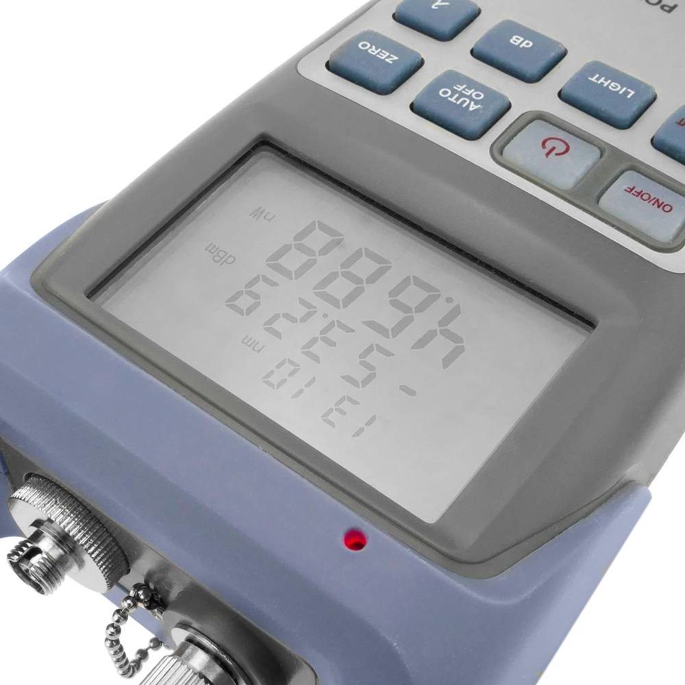 Handheld FC SC Fiber Optic Power Meter For FTTH