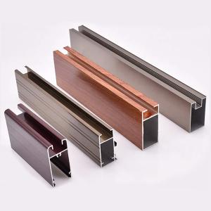 Customized Aluminium Window Trim Profiles For Window Frame European Standards