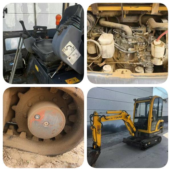 Yuchai 18 Mini Used Excavator Second Hand Digging Machine with Kubota Engine